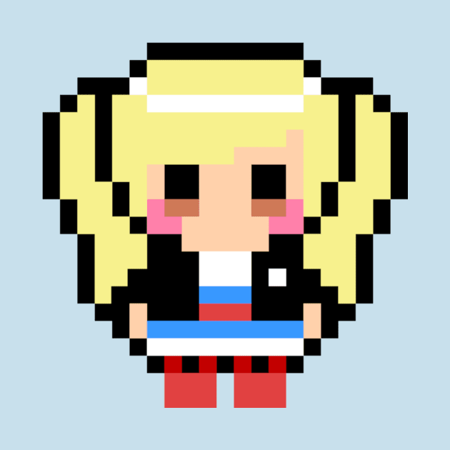 Persona 5 Ann Takamaki 8-Bit Pixel Art Character by StebopDesigns