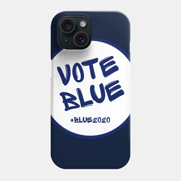 Vote Blue Phone Case by nyah14