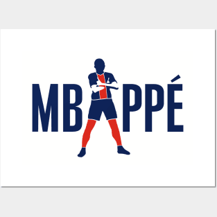 Paris Saint-Germain Print - Mbappé 22-23 joueurs PSG Poster Art