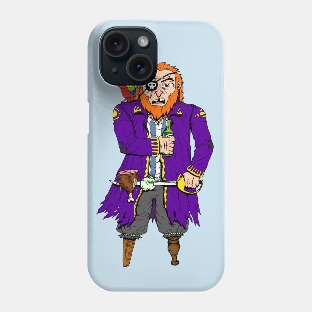 Redbeard Phone Case by jonathanmor