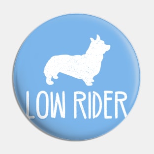 Low Rider Corgi Dog Pin