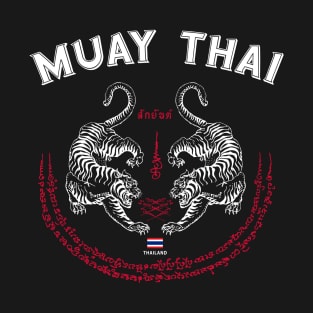 Muay Thai Tiger Sak Yant Kickboxing T-Shirt