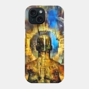 Burning aura Phone Case