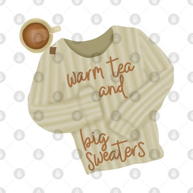 Warm tea and big sweaters by Becky-Marie