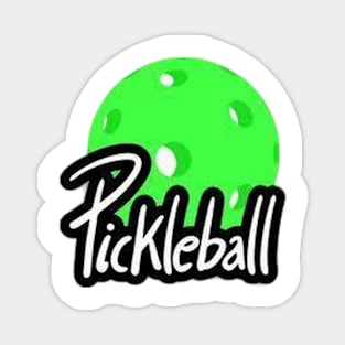 Green Pickleball Magnet