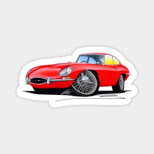 Jaguar E-Type S1 Red Magnet