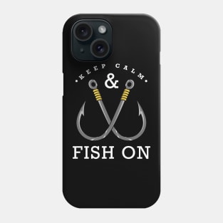 Fishing with Fish hook Phone Case