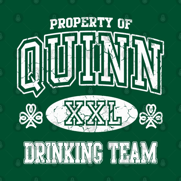 Quinn Irish Drinking Team St Patricks Day by E