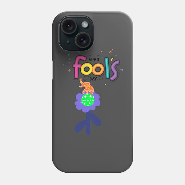 april fool day Phone Case by Ethnic Edition