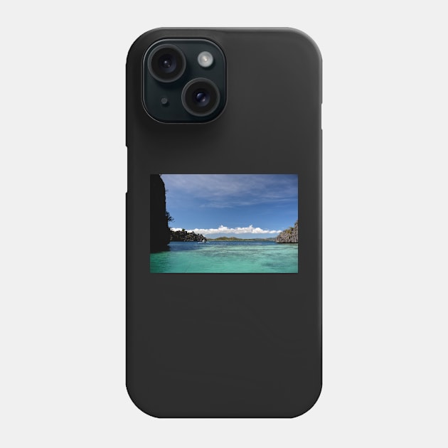 Lagon Palawan, Philippines Phone Case by franck380