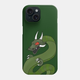 Dragon with red eyes Phone Case