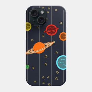 Parallel Planets Phone Case