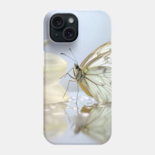 Butterfly Flower Nature Serene Tranquil Phone Case