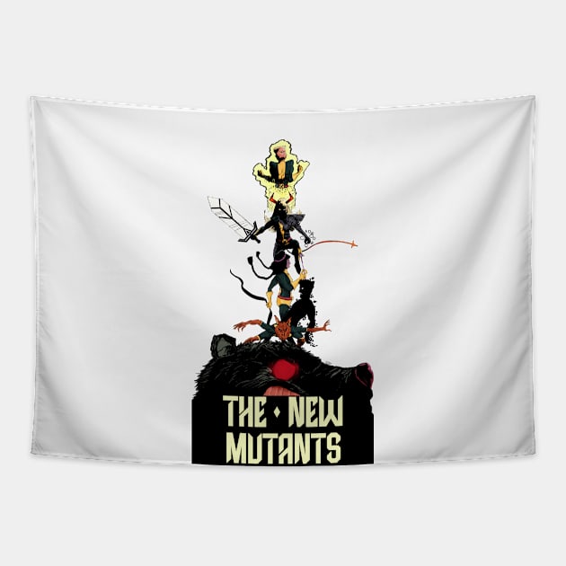 New Mutants Tapestry by Nikos Skamagas