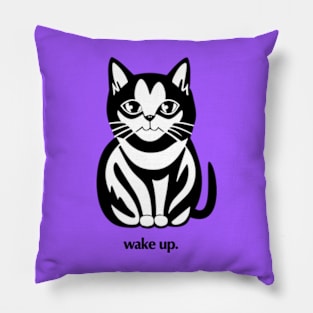 Cat - wake up Pillow