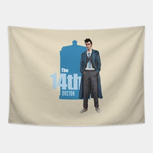 The 14th Doctor: David Tennant Tapestry