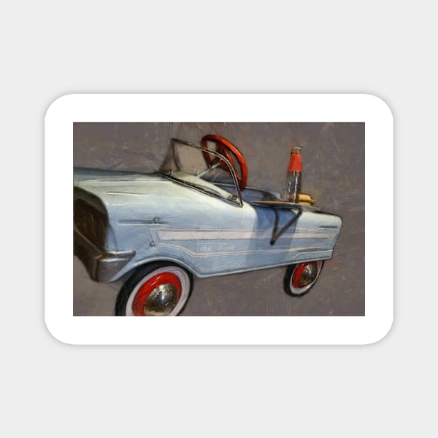 Drive In Pedal Car Magnet by michelle1991