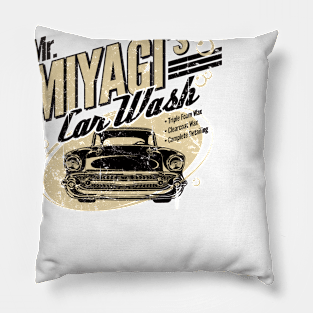 Mr Miyagi car Wash Pillow