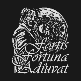 Pixelated John Wick - Fortis Fortuna Adiuvat T-Shirt