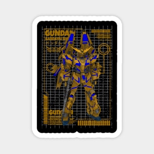 RX-0 Unicorn Gundam 03 Phenex Magnet