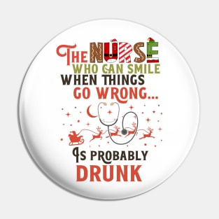 Funny Nurse Christmas Pun Quote Hilarious Pin