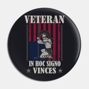 Veteran Soldier Army Pride Pin