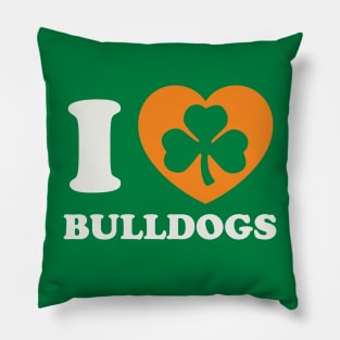 St Patricks Day Bulldog Irish Pride French Bulldog Dad Pillow