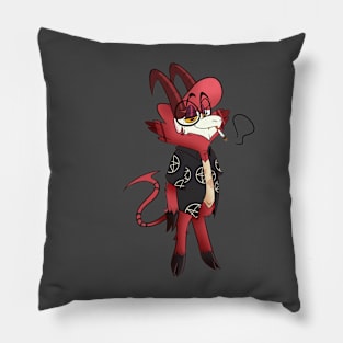 hazbin hotel characters wolf Pillow