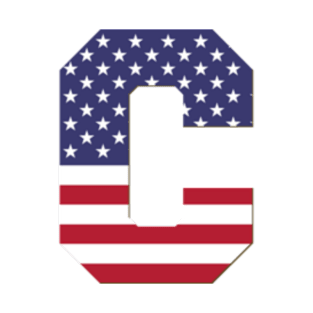 Stars and stripes letter C T-Shirt