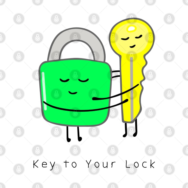 cute lock and key by wordspotrayal