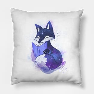 Galactic book lover! Pillow