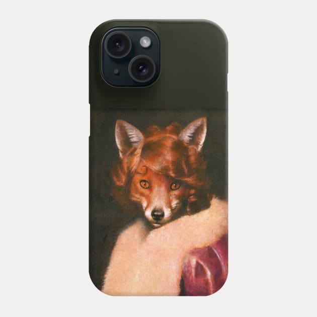 Vintage Vixen Phone Case by mictomart