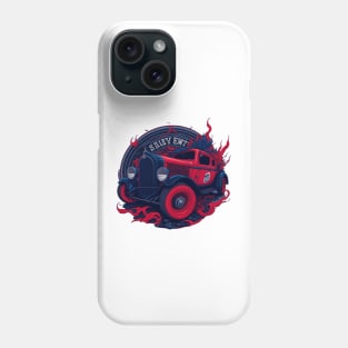 Stylized vintage car. Ford 1920 Phone Case