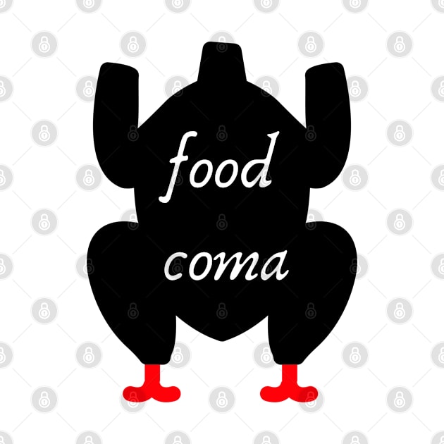 food coma text design by artistic-much