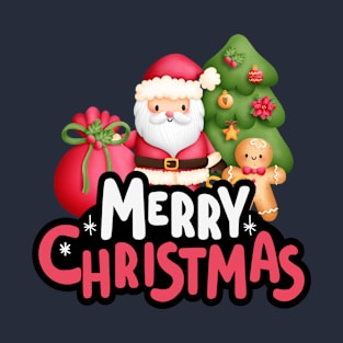 Little Santa Merry Christmas | Christmas T-Shirt