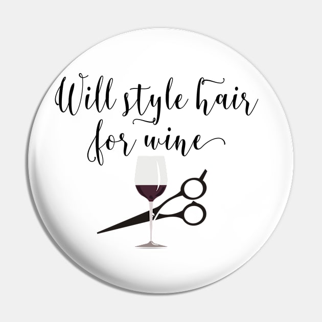 Will Style Hair for Wine Pin by ColorFlowCreations