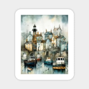 The little fishing village Magnet