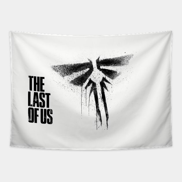 The Last of us Fireflies Look at the light Print Tapestry by Buff Geeks Art