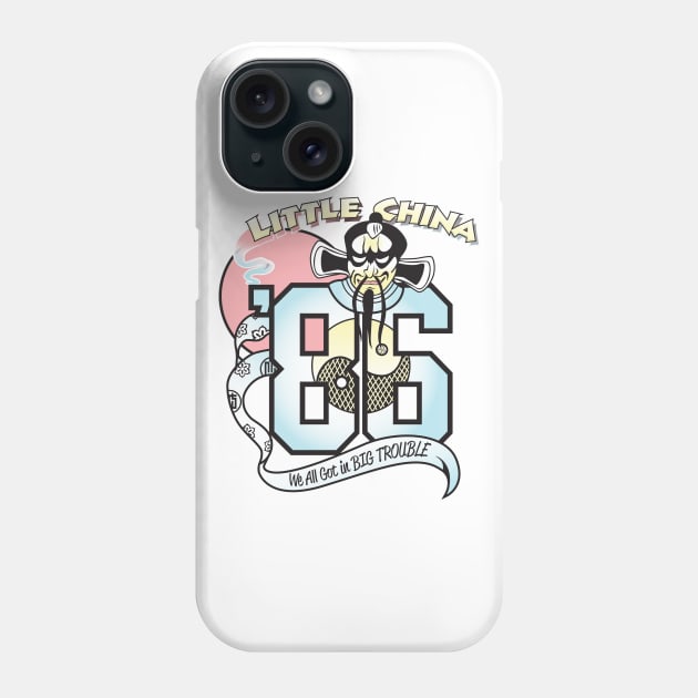 Little China - Summer of '86 Phone Case by DGNGraphix