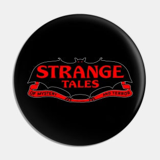 Strange Tales Pulp Logo Pin