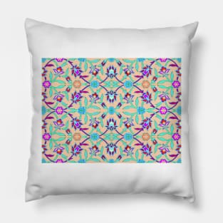 indo-persian 462 by Hypersphere Pillow