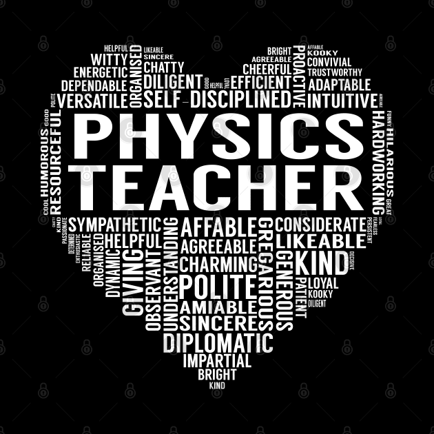 Physics Teacher Heart by LotusTee