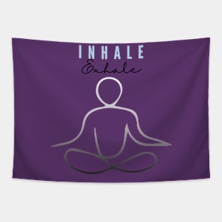 Meditation | Yoga | Exhale and Inhale Tapestry