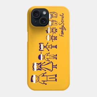 Car Sticker Family Phone Case