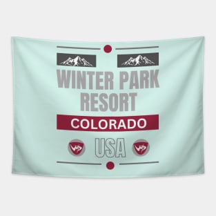 Winter Park Resort, Colorado. Gift Ideas For The Ski Enthusiast. Tapestry