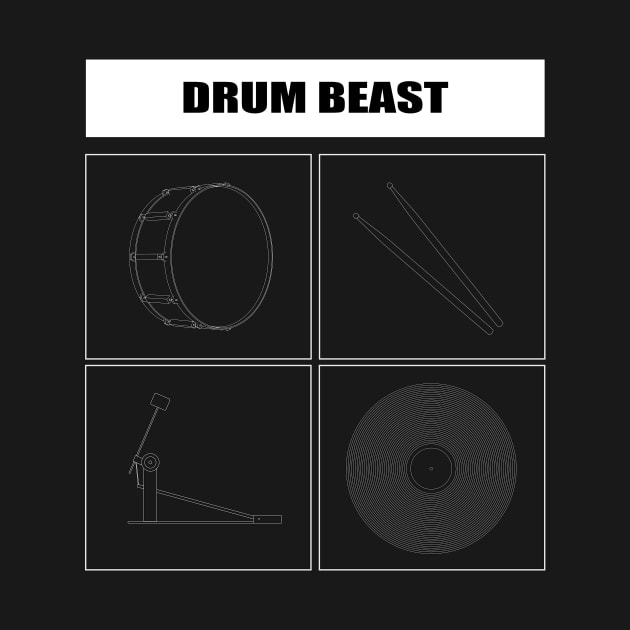 Drum Beast by Altaria Design