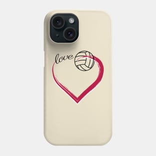 Love Volleyball Gifts Phone Case