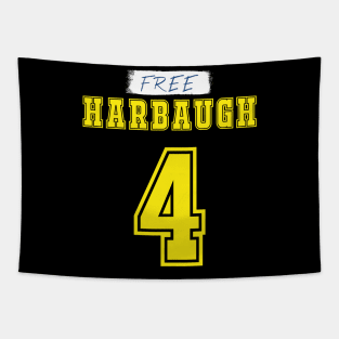 Free Harbaugh Tapestry