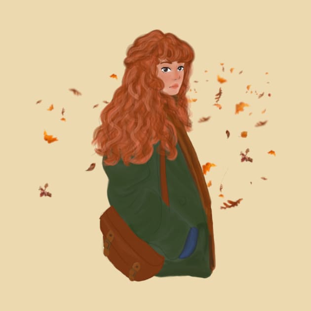 Autumn girl by Abysmota