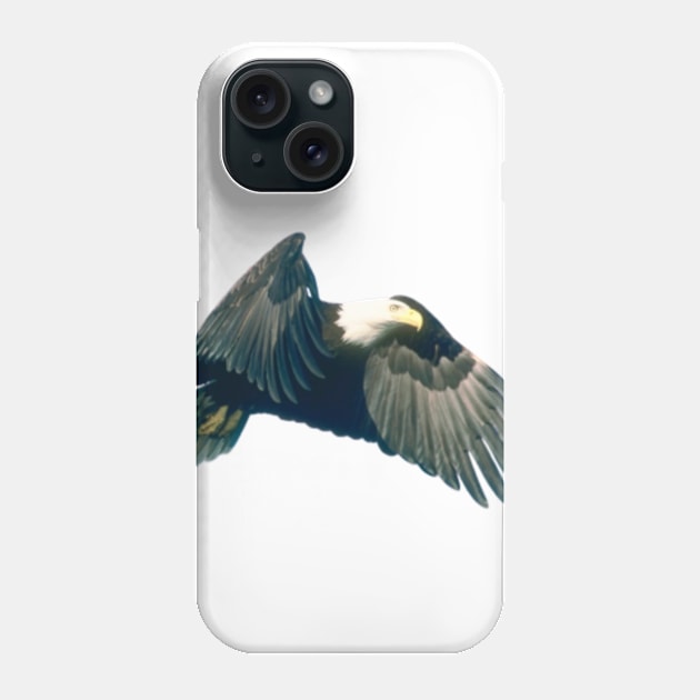 Bald Eagle Wings Phone Case by RMSphoto